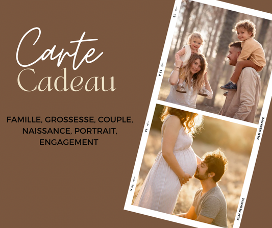 z.Offrir une Carte cadeau Séance Lifestyle